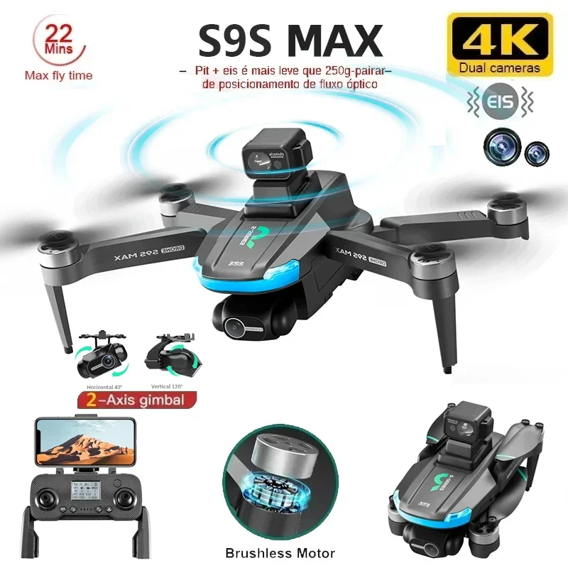 Drone Rc Explorer - NEW S9S MAX MINI Drone 4K