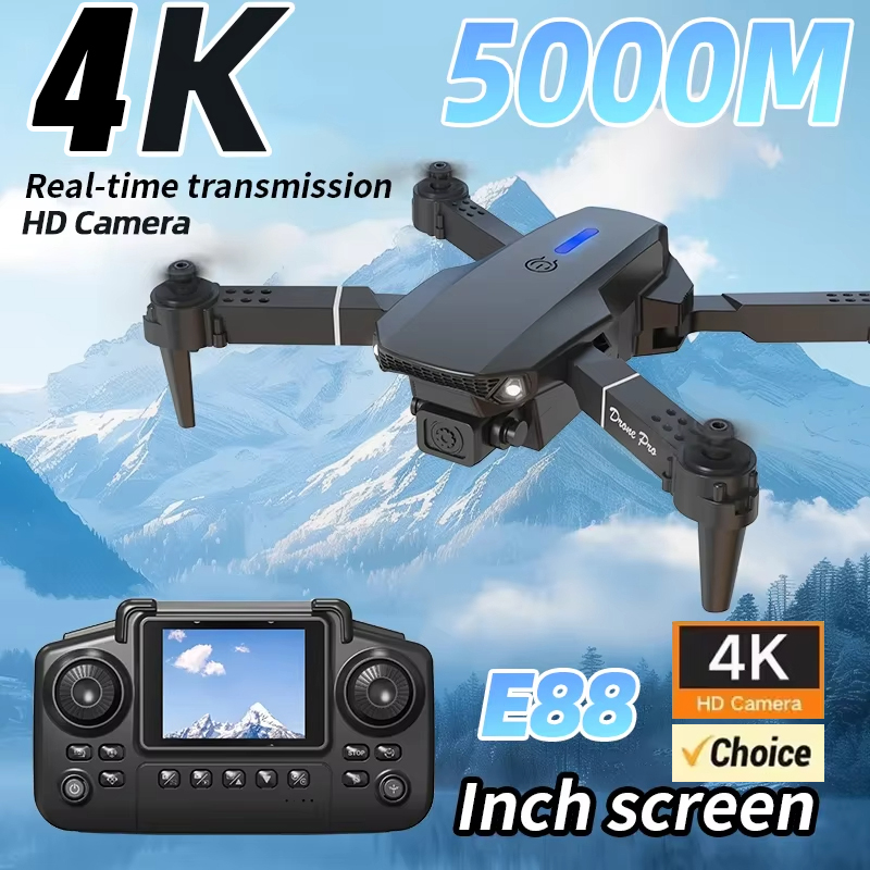 Drone E88Pro Rc 4K - 4K Dual-Camera HD Aerial Photography Dron