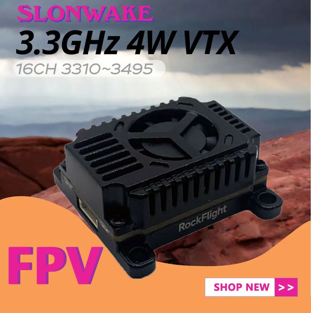SLONWAKE FPV 3.3G 16CH 4000mW  - Drone Rc Control review and price