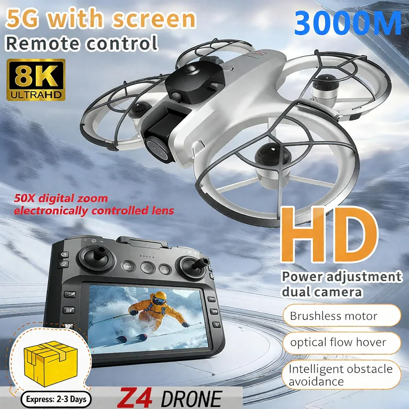 New MINI Z4 Drone 4K Professio - Drone Rc Explorer review and price
