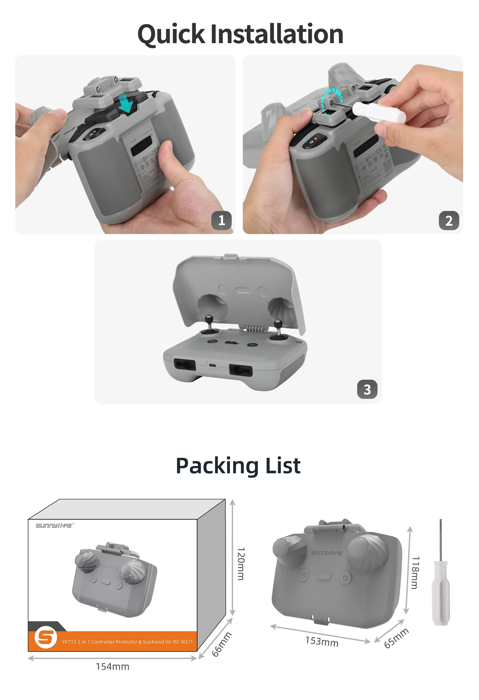 2 in 1 Controller Protector Su - Drone Dji Rc Mini 3 Pro review and price
