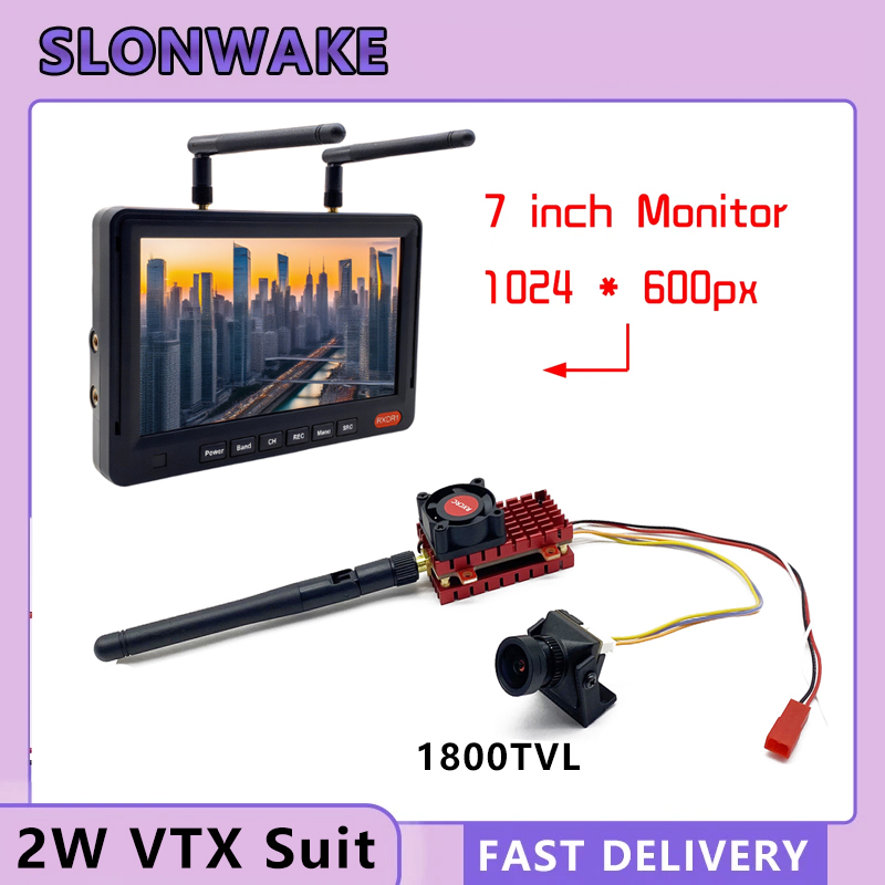 SLONWAKE 5.8G 2W VTX FPV 1800T - Drone Rc Explorer review and price