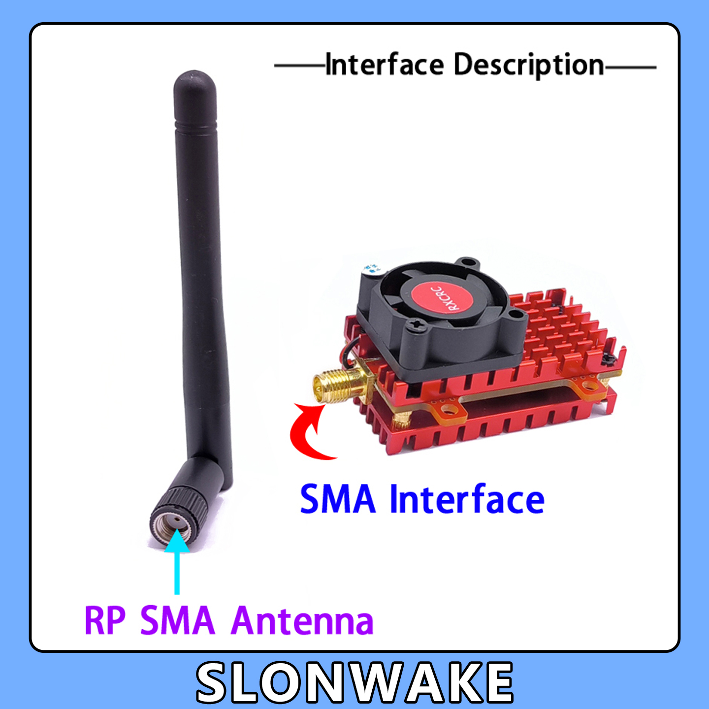 SLONWAKE 5.8G 2W VTX FPV 1800T - Drone Rc Explorer review and price