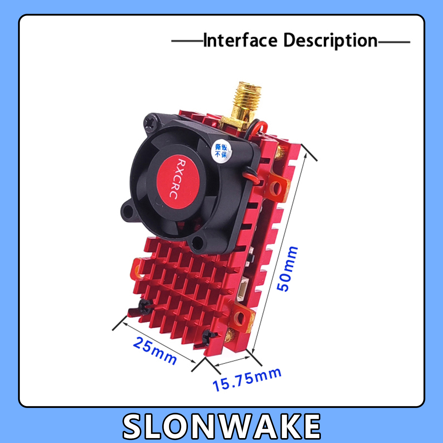 SLONWAKE 5.8G 2W VTX FPV 1800T - Drone Rc Explorer review and price