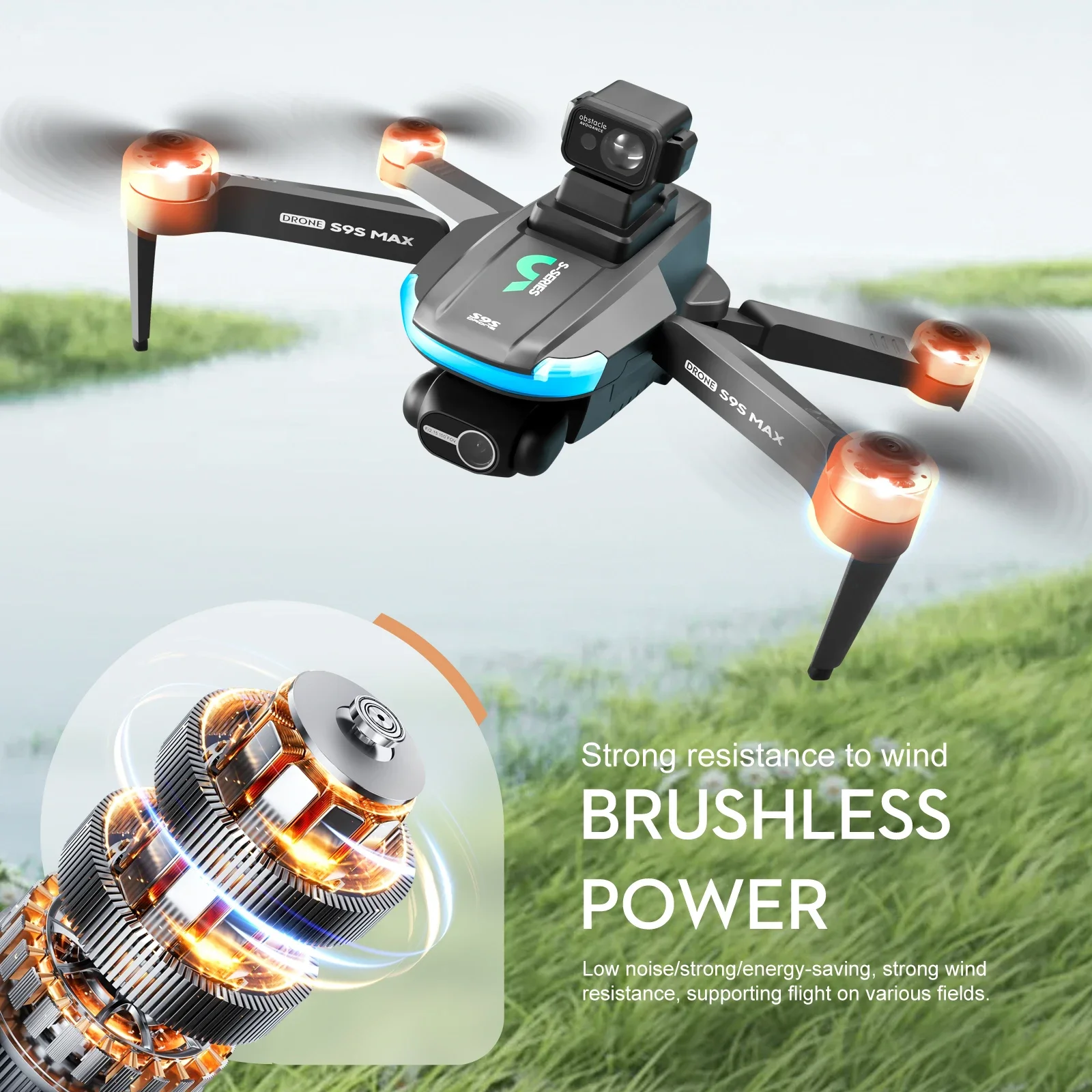 NEW S9S MAX MINI Drone 4K 2-Ax - Drone Rc Explorer review and price