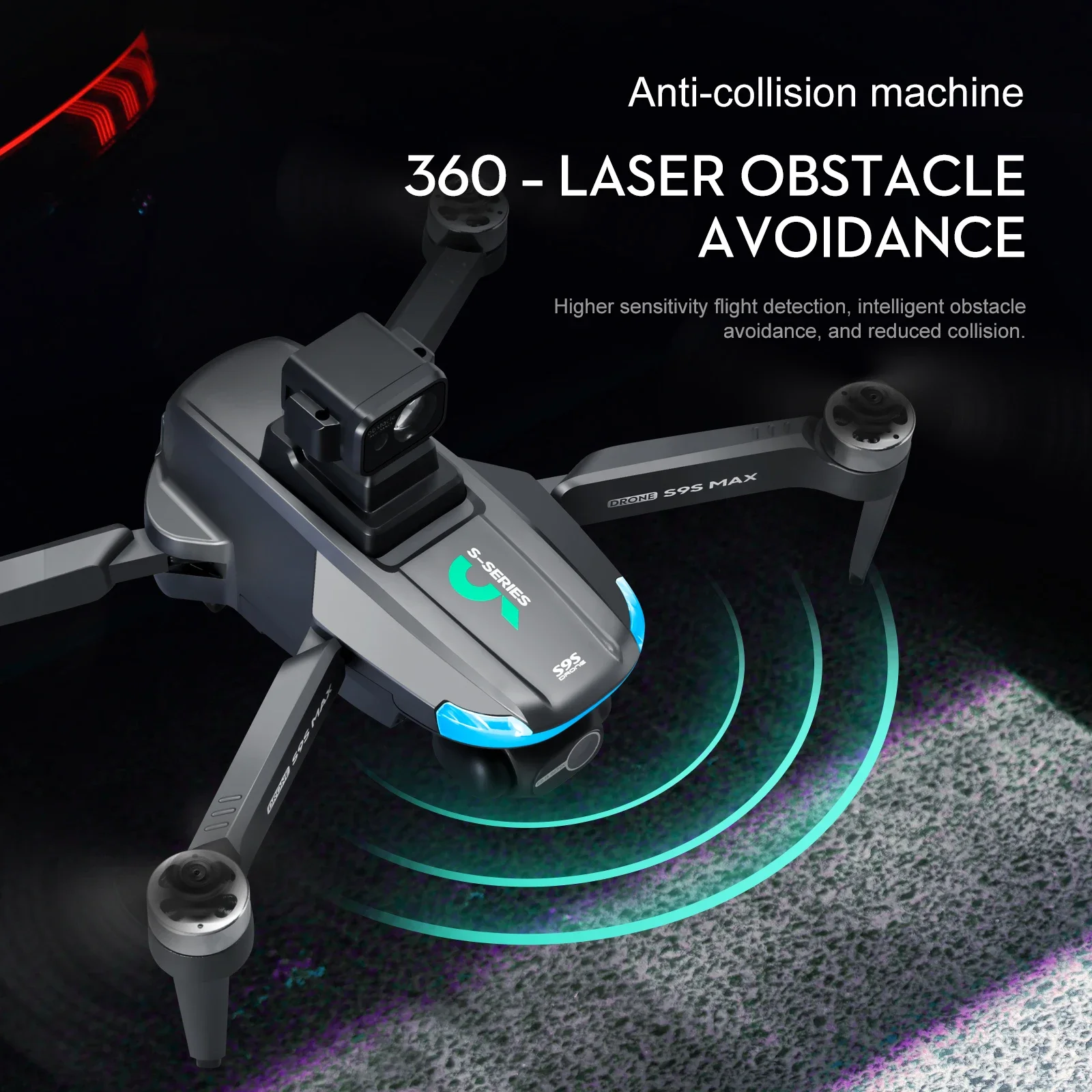 NEW S9S MAX MINI Drone 4K 2-Ax - Drone Rc Explorer review and price