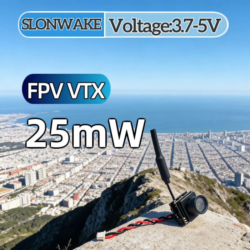 SLONWAKE FPV 25mW power simula - Drone Rc Airplane review and price