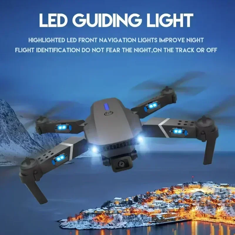 E88 Pro WIFI FPV Drone Wide An - Drone Rc Foldable review and price