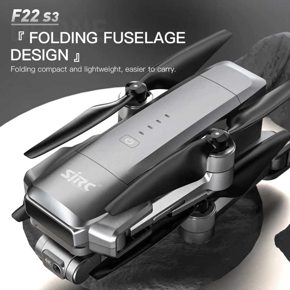 SJRC F22 S3 pro Foldable RC Qu - Drone Vera Rc review and price