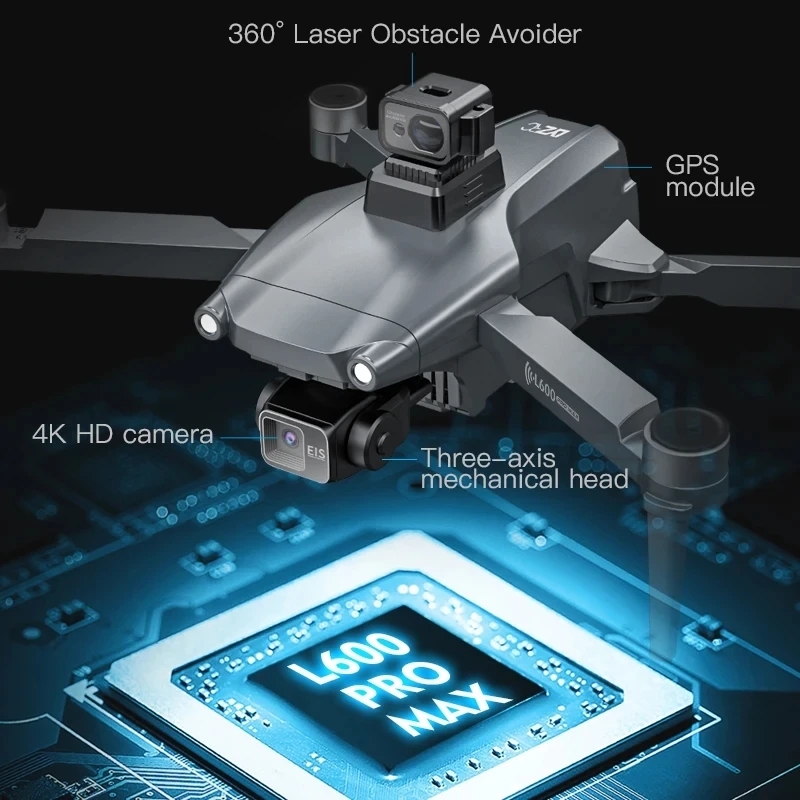 L600 PRO MAX GPS Drone Profess - Drone Rc Explorer review and price