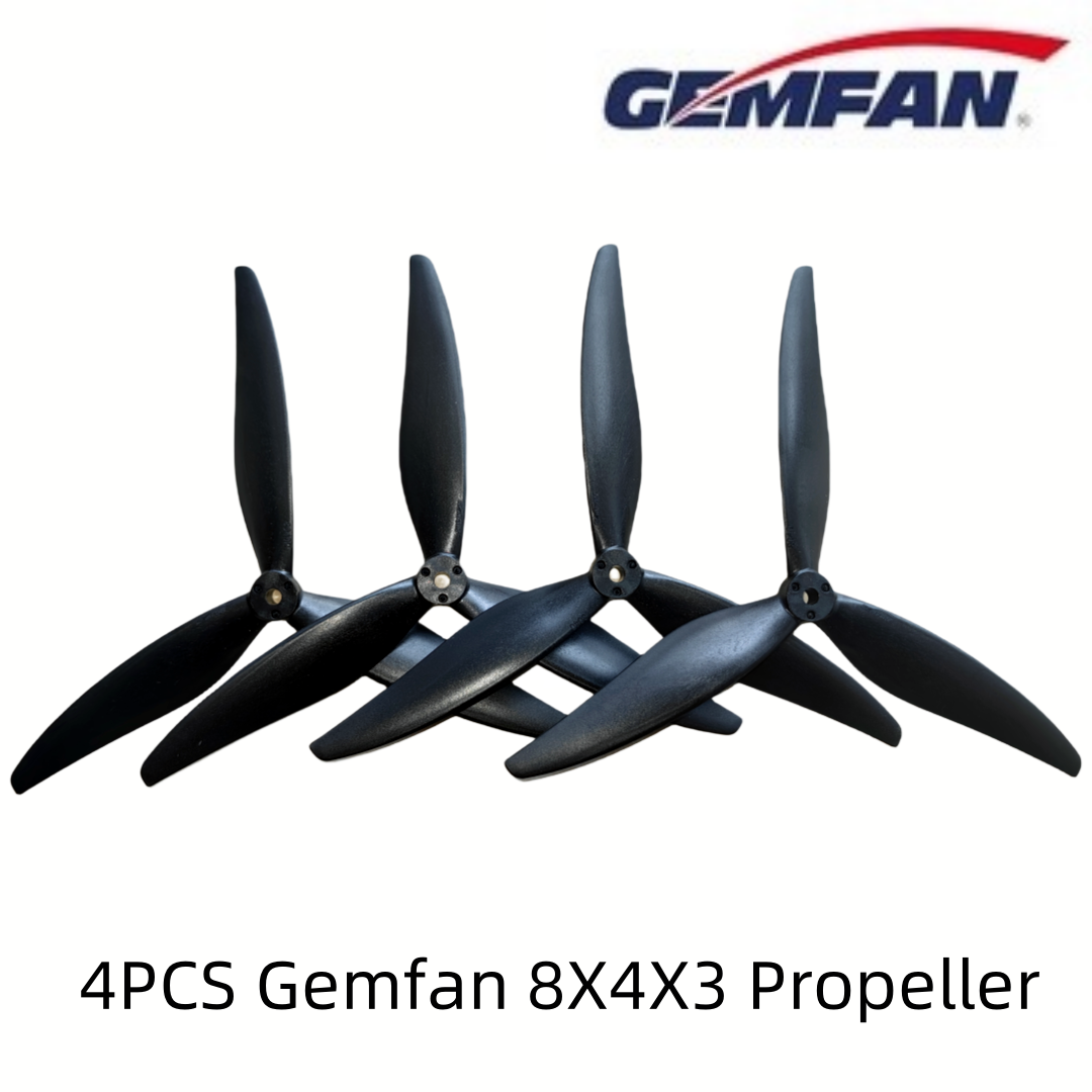4PCS Gemfan 8040 8X4X3 3-Blade - Rc Motor Drone review and price