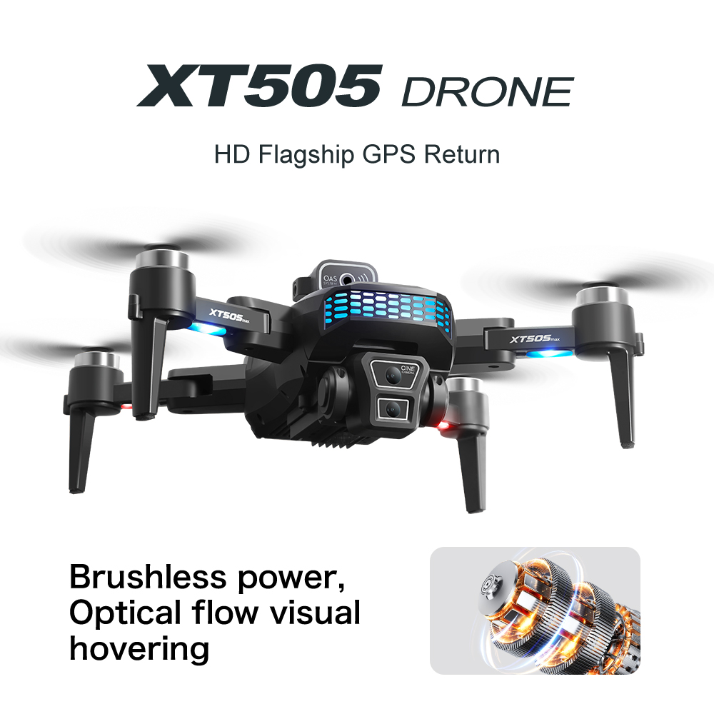 Original XT505 5G GPS Brushles - Xt505 Rc Drone review and price