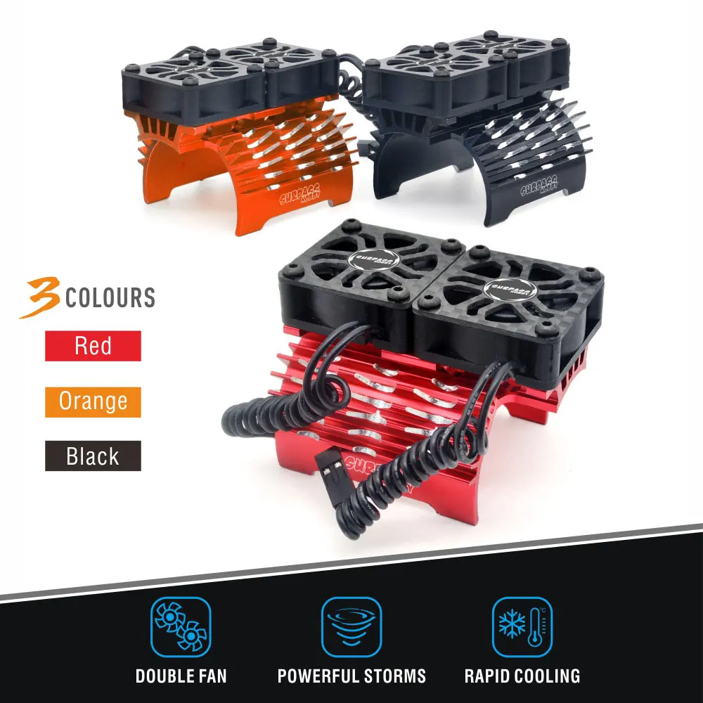 SURPASS HOBBY Dual Cooling Fan - Drone Motor Rc Car review and price