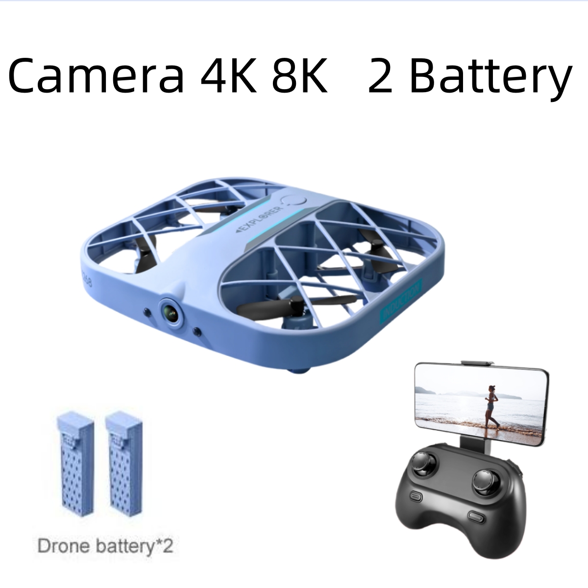 JJRC H107 FPV RC Drone with 2  - Drone Rc Explorer review and price