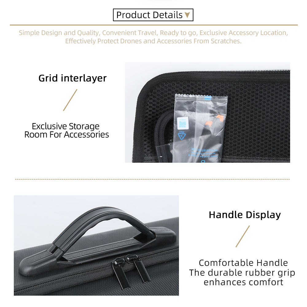 Storage Bag Carrying Case For  - Drone Dji Rc N1 review and price