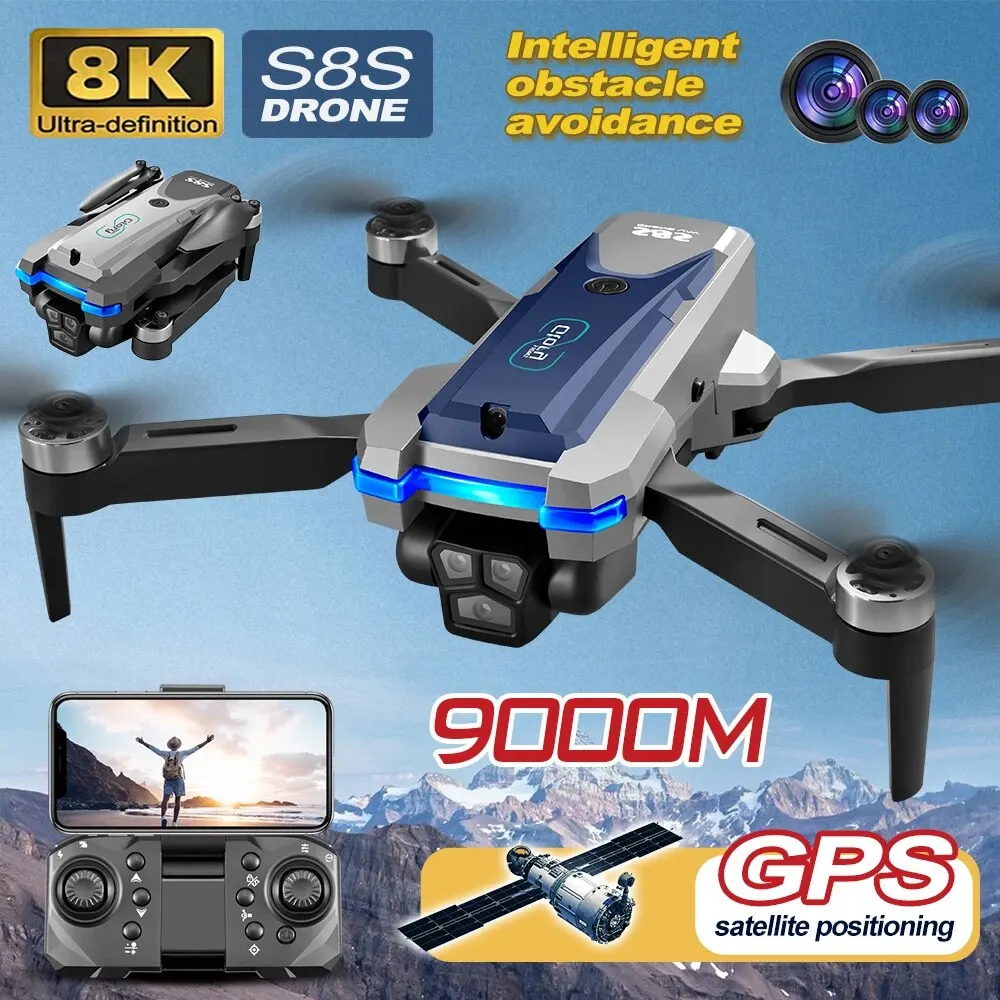 S8S GPS Drone 5G Wifi 8K HD Du - Drone Rc Explorer review and price