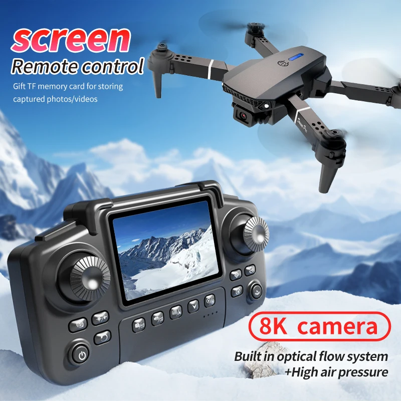 E88 PRO Drone with screen 4K H - Drone E88Pro Rc 4K review and price